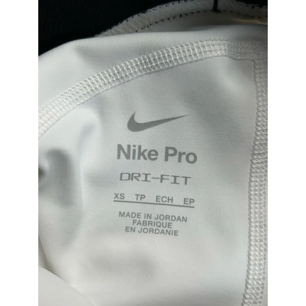 Nike Pro Dri-FIT Compression Shorts 3-Pack Bundle White Black WM XS/S Athletic